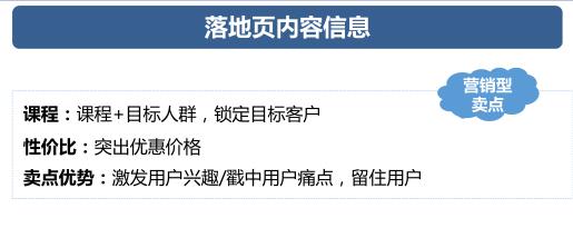 百度竞价托管教育行业落地页搭建小技巧